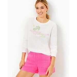 NWOT Lilly Pulitzer Long Sleeve Rally Tee - MSRP $74 - Size Large